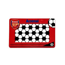Car Dashboard Non-Slip Mat Silicone Material Chelsea Foot Ball Design Small Size Red/White (China)