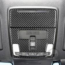Chrome Front Dome Light Trim Plastic Tape Type Fitting Honda Civic 2022 Black/Carbon 02 Pcs/Set (China)