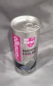 Radiator Coolant Flamingo Tin Can Pack 443Ml Green F154 (China)