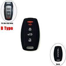 Car Remote Key Cover/Casing Silicone Black Type Haval H6 Without Logo Black Poly Bag Pack  (China)