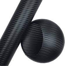 Automotive Self Adhesive Carbon Fiber Film For Car Body Black Carbon 12" Width Per Sqft (China)