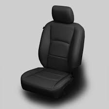 Auto Leather Type Seat Cover M/C Oem Design Custom Fitting Kia Picanto 2020 Black Colour 11 Pcs/Set