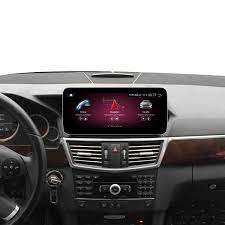 Car In Dash Touch Screen Android Panel Blaupunkt Tab Style Mercedes  E-Class 2008 9" B/B Mtk 1 Gb 16 Gb Ips Display  Gorilla Glass  Matt Black Navigation (China)