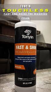 Car Shampoo Tonyin Plastic Bottle Pack 473Ml Fast And Shine Tn04C (China