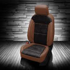 Auto Leather Type Seat Cover M/C Oem Design Custom Fitting Honda City 2018 black Brown 09 Pcs/Set