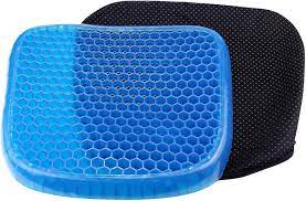 Car Bottom Cushion Mesh/Gel Material  Large Size Black 01 Pc/Pack Pvc Bag Pack Atr 11078 (China)