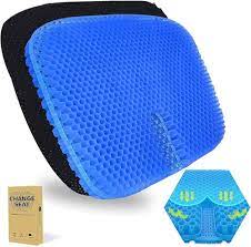 Car Bottom Cushion Mesh/Gel Material  Large Size Black 01 Pc/Pack Pvc Bag Pack Atr 11078 (China)