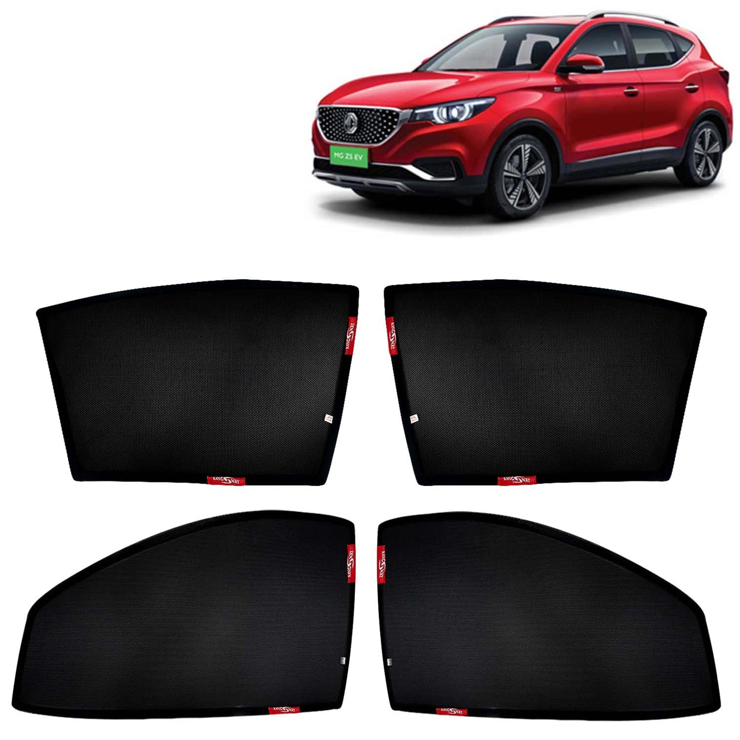 Car Curtain  Side Fix Mg Zs 2021   Black