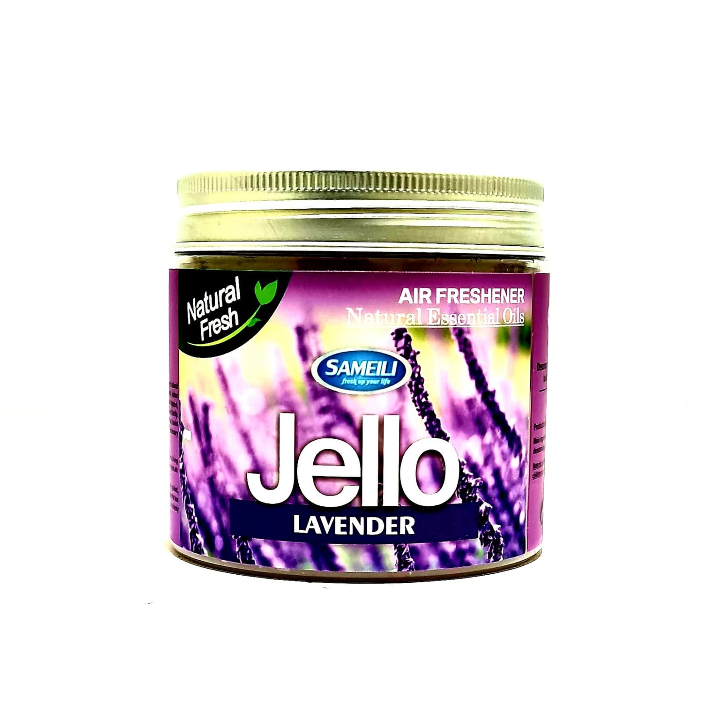 Car Perfume Tin Can Gel Large Sameili  Lavendar Large Size 220G Tin Can Pack Jello