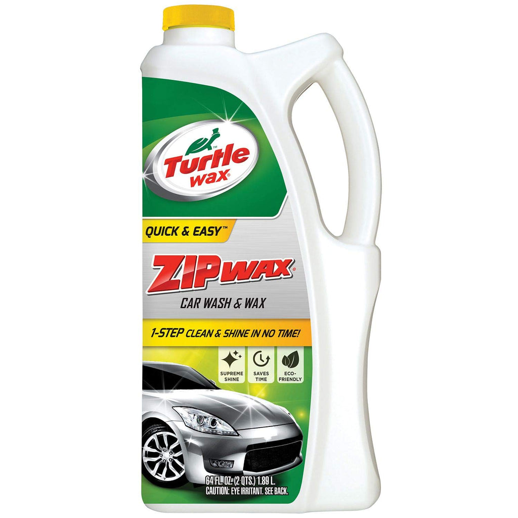 Car Shampoo & Wax Turtle Wax Plastic Can Pack 1.89L Zip Wax T-79 (Usa)
