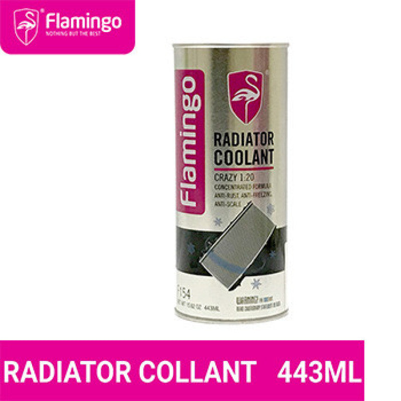 Radiator Coolant Flamingo Plastic Can Pack 1000Ml Green F340R (China)