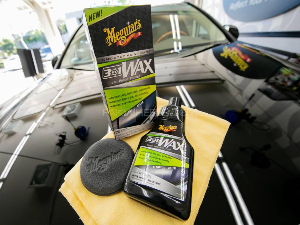 Car Body Polish Meguiars Cream Based Plastic Bottle Pack 473Ml 3In1 Wax Clean-Polish-Protect G191016 (Usa)