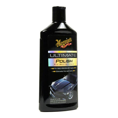 Car Body Polish Meguiars Ultimate Cream Based Plastic Bottle Pack 473Ml Pre-Waxing Glaze G19216 (Usa)