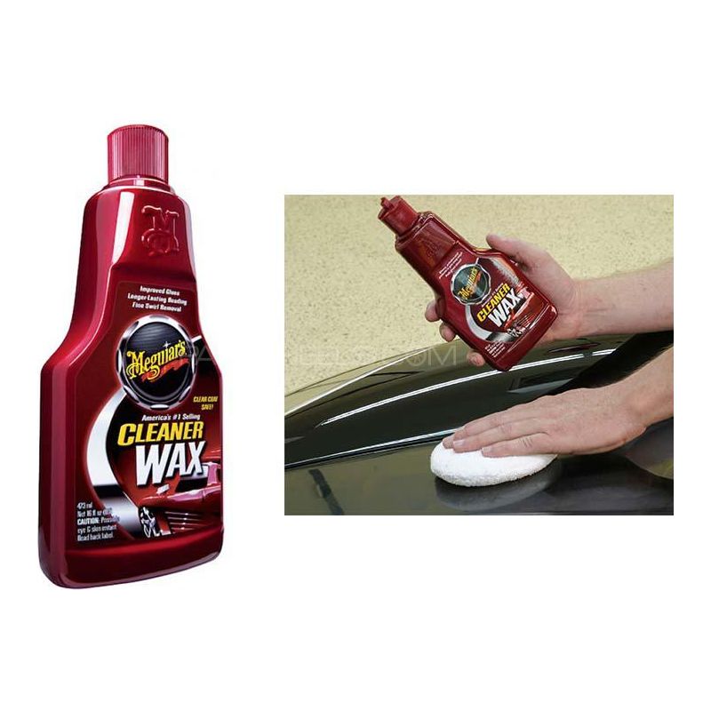 Car Body Polish Meguiars Cream Based Plastic Bottle Pack 473Ml Cleaner Wax A1216 (Usa)