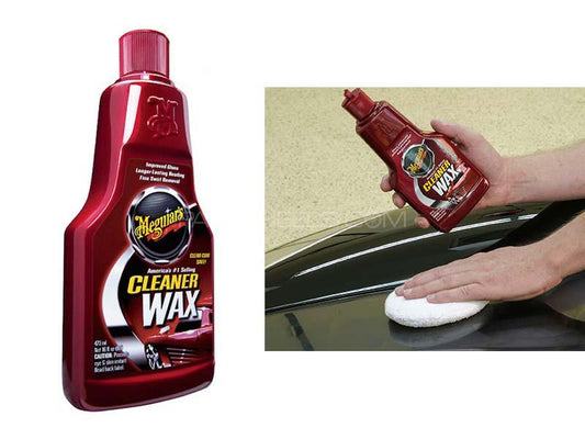 Car Body Polish Meguiars Cream Based Plastic Bottle Pack  473Ml Cleaner Wax A1216 (Usa)