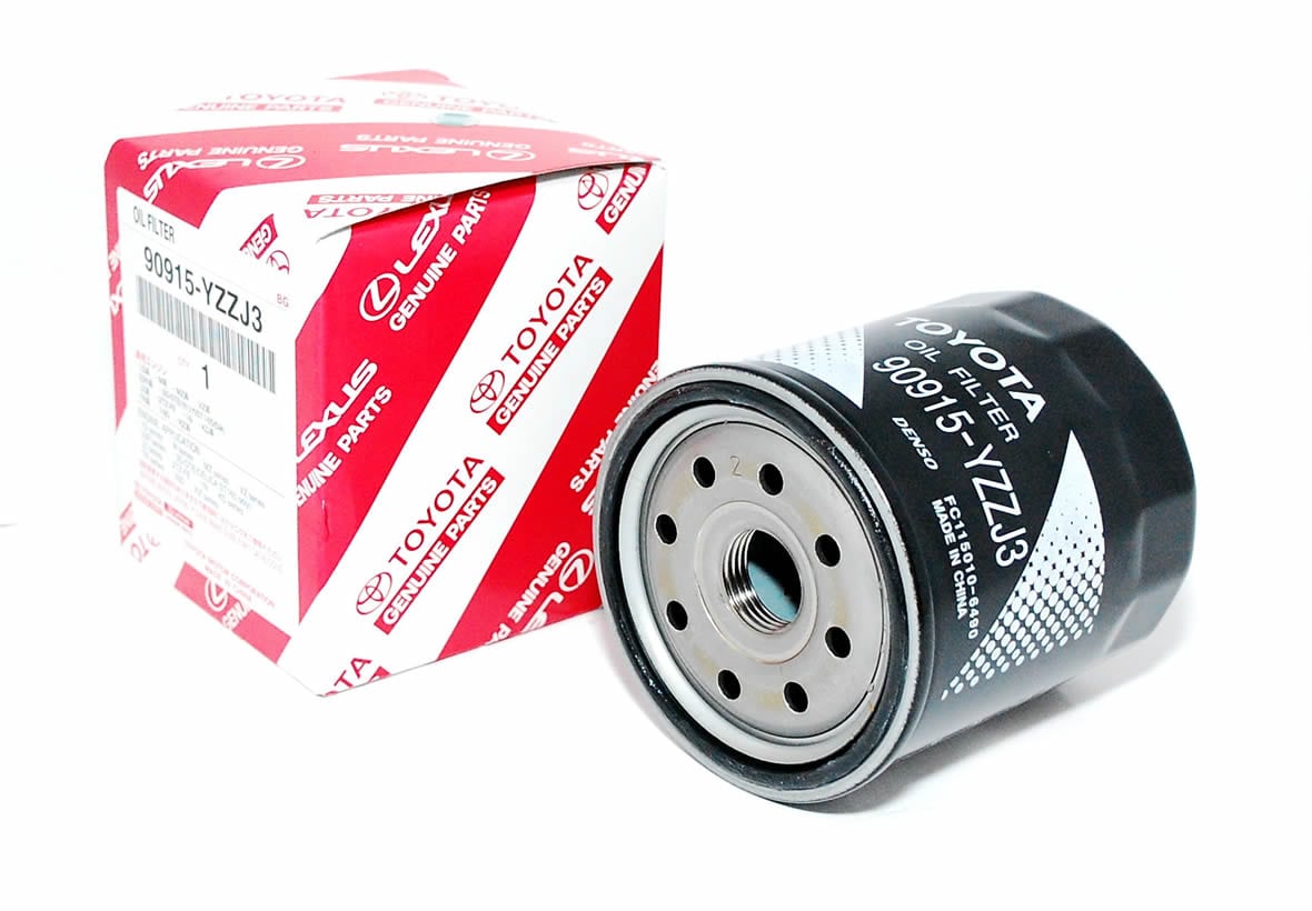 Automotive Oil Filter Tgp Genuine Element Type Toyota Landcruiser Fj-200 2008-2021 Colour Box Pack Yzza4 (Thailand)