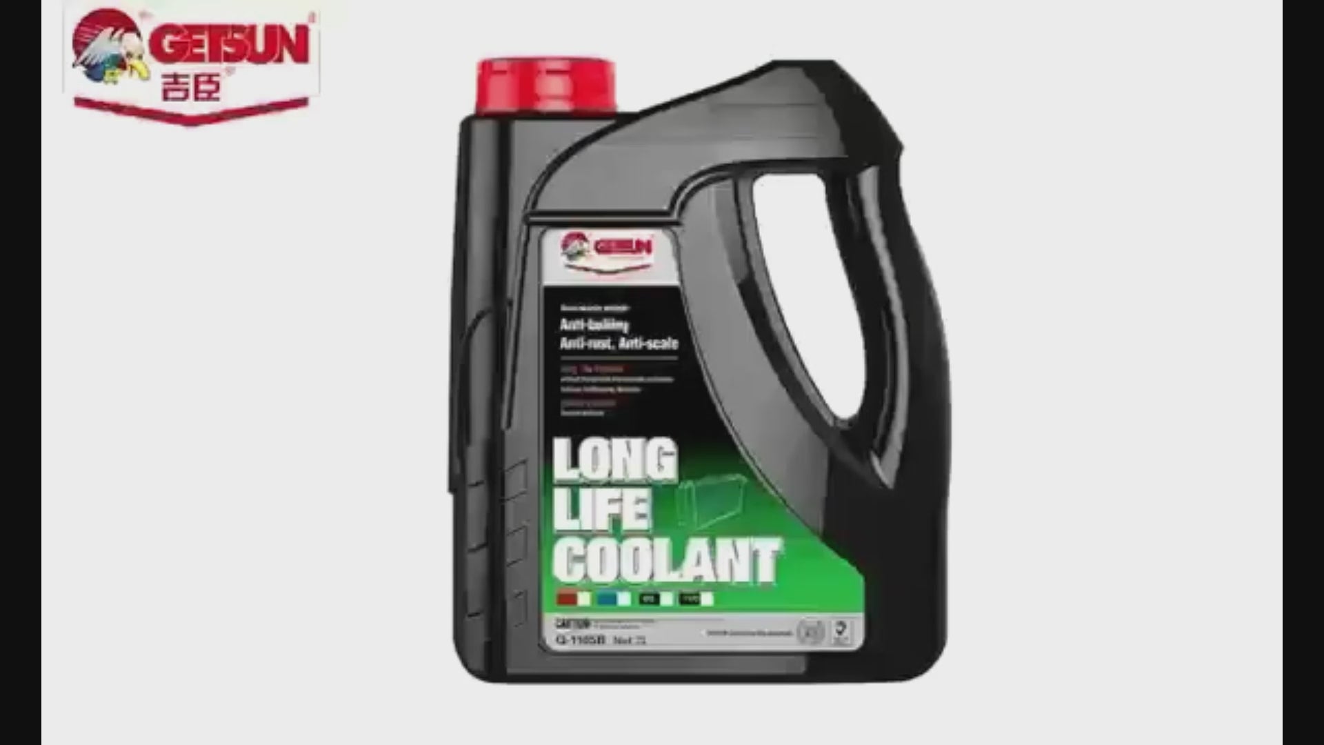 Radiator Coolant Getsun Plastic Can Pack 1000Ml Green Long Life Coolant G-1106B (China)