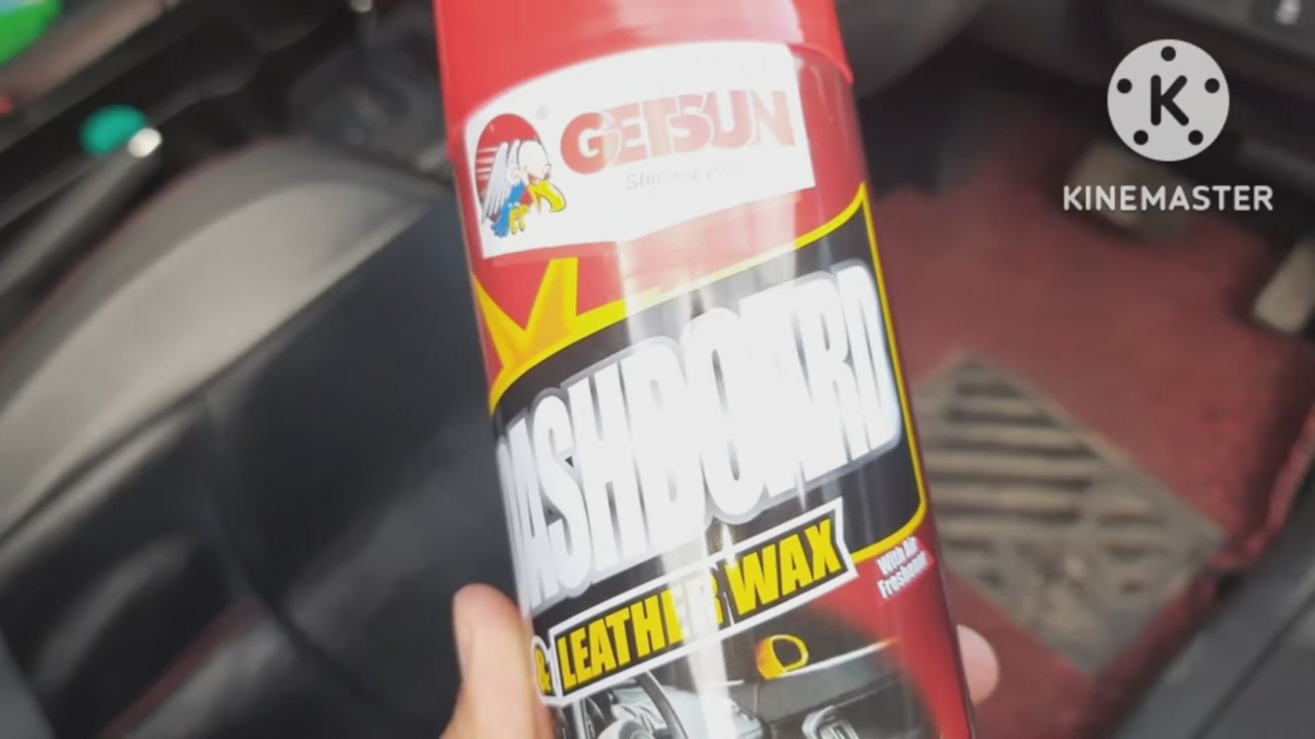 Car Dashboard Polish Getsun Lemon Tin Can Pack 450Ml G-2017 (China)