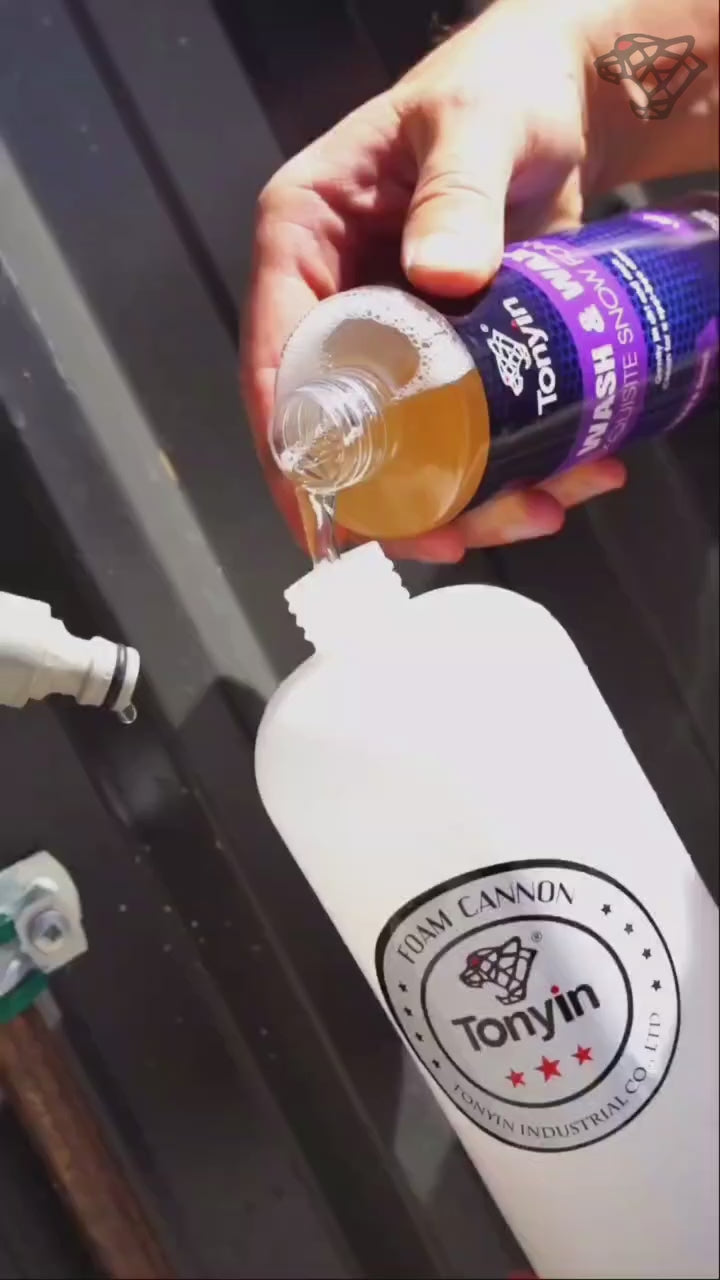 Car Shampoo Tonyin Plastic Bottle Pack 473Ml Fast And Shine Tn04C (China