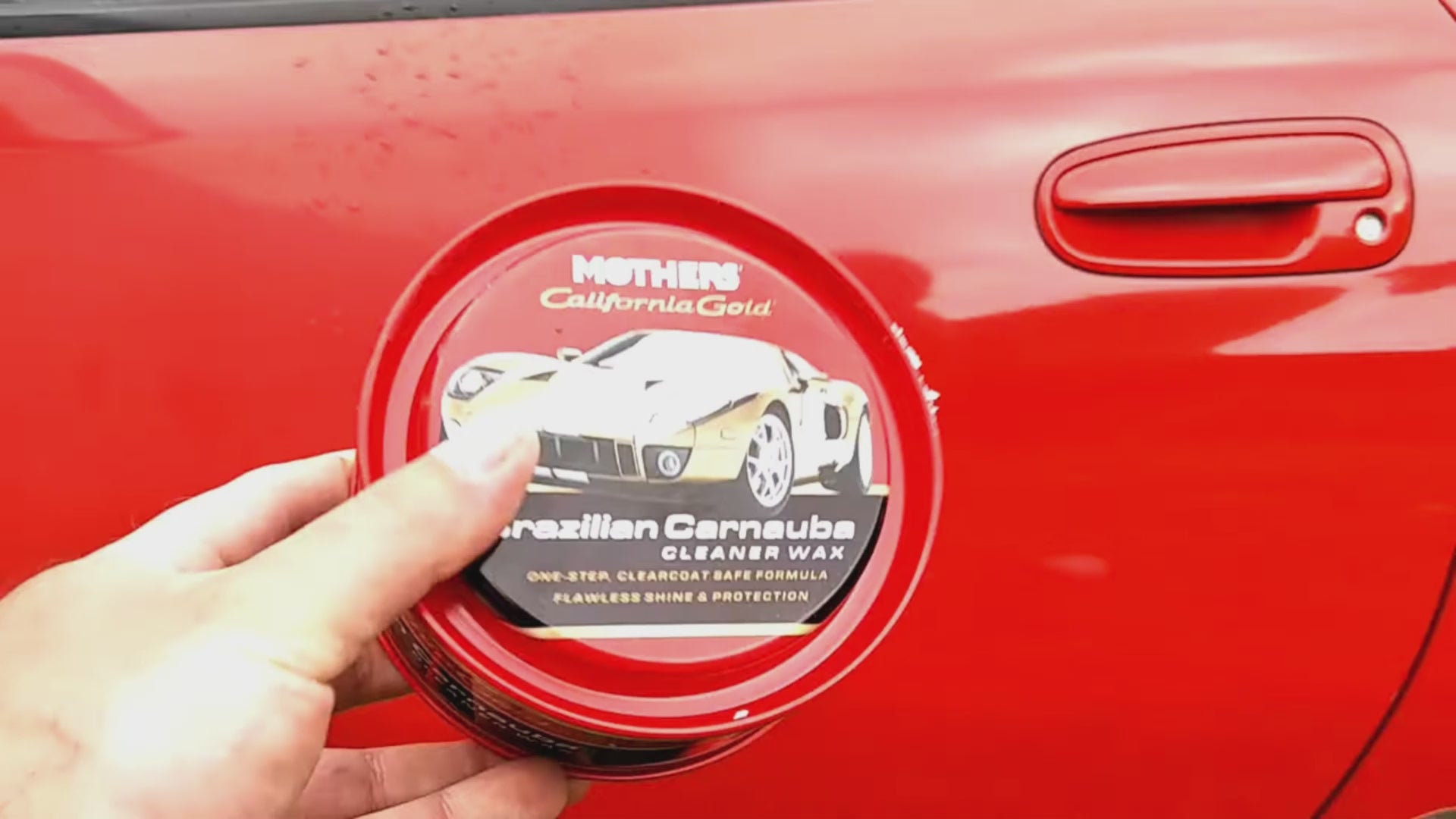 Car Body Polish Mothers Hard Wax Tin Can Pack 340G Pure Brazilian Carnauba Wax 05550 (Usa)