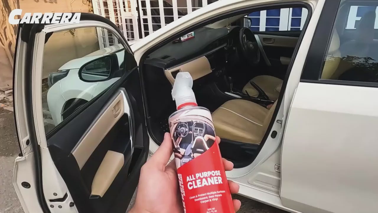 Car Dashboard Polish House Care New Car Plastic Bottle Pack 200G Carrera
