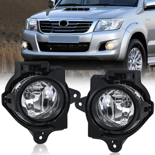 Car Fog Lamp Korealite Oem Fitting Halogen Toyota Vigo 2005 Plastic Housing Plastic Lens Clear Lens  Kl-7879 (China)