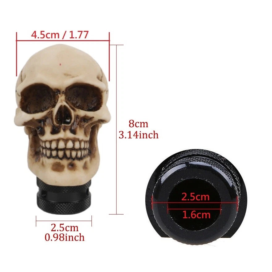 Car Gear Stick Shift Knob Manual Gear Universal Fitting Metal Material Nos Racing Golden/Burn Blister Pack (China)