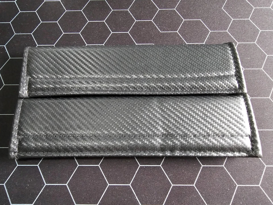 Seat Belt Covers (China) Velvet Material Beige Type-R Logo 02 Pcs/Set Carton Design Ac-1029 Blister Pack