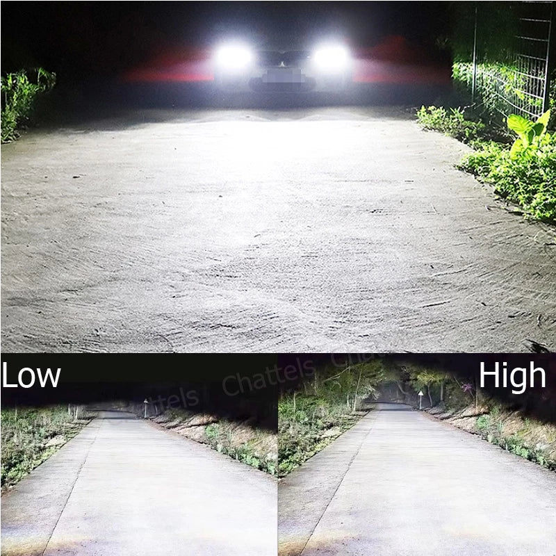 Car Led Head Light Bulbs Cob 9005 Ultra White Colour Box Pack (China) Mn Pro 400W
