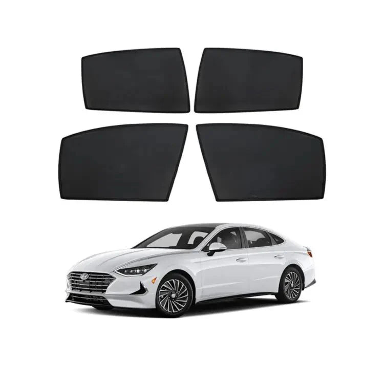 Car Curtain  Side Fix Hyundai Sonata 2021   Black