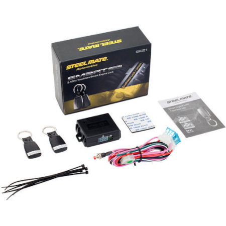 Car Engine Start / Stop Push Start Kit Universal Fitting W/Immobilizer Without Led Colour Box Pack Sk21 (China)