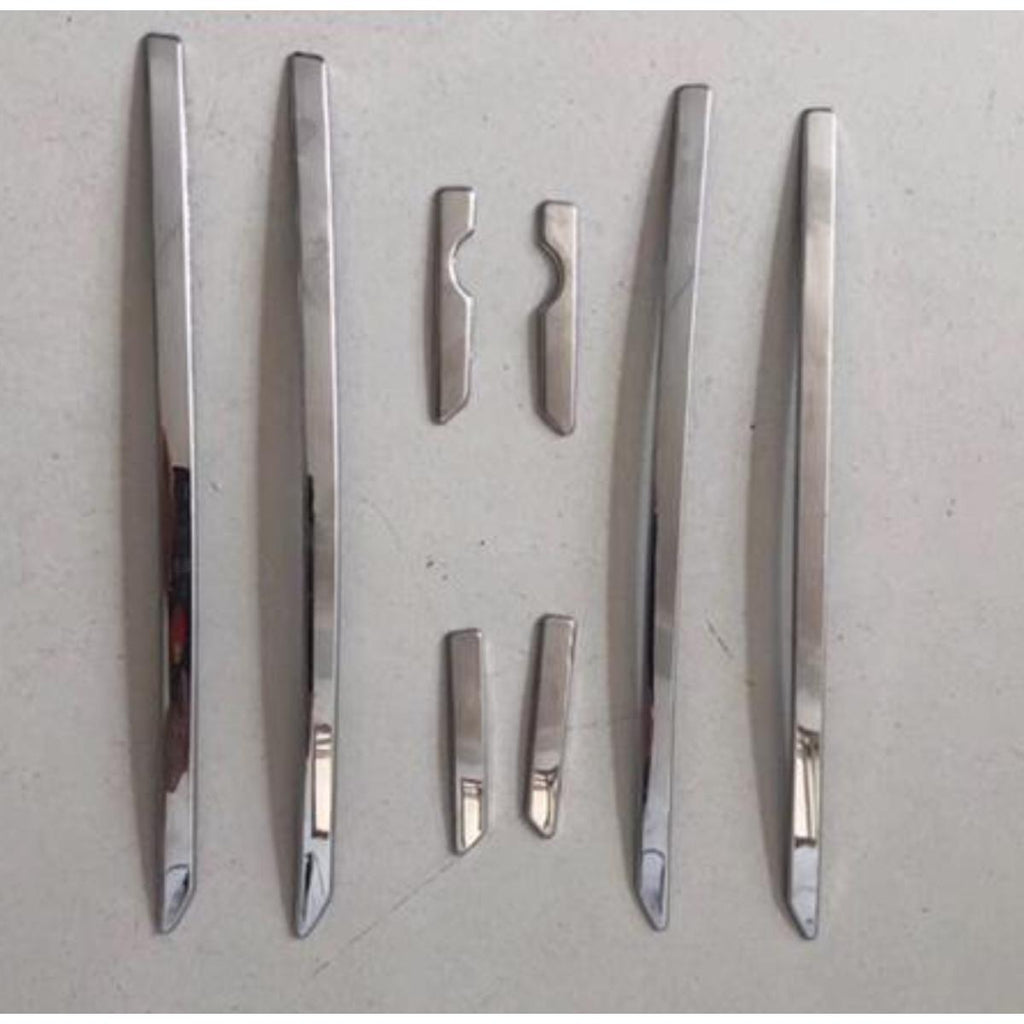 Chrome Handle Covers Half Steel Tape Type Fitting Toyota Corolla 2018 Chrome 08 Pcs/Set (China)