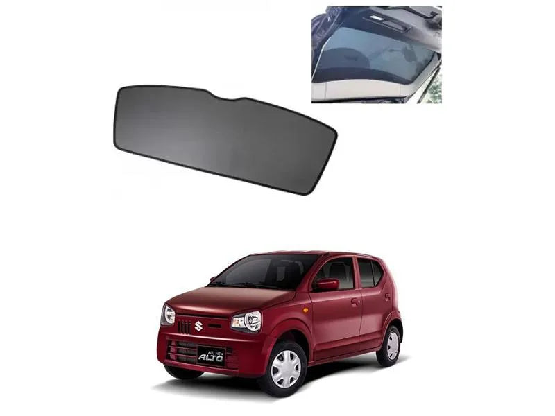 Car Curtain Back Fix Suzuki Alto 2020 With Logo Black (Pakistan)