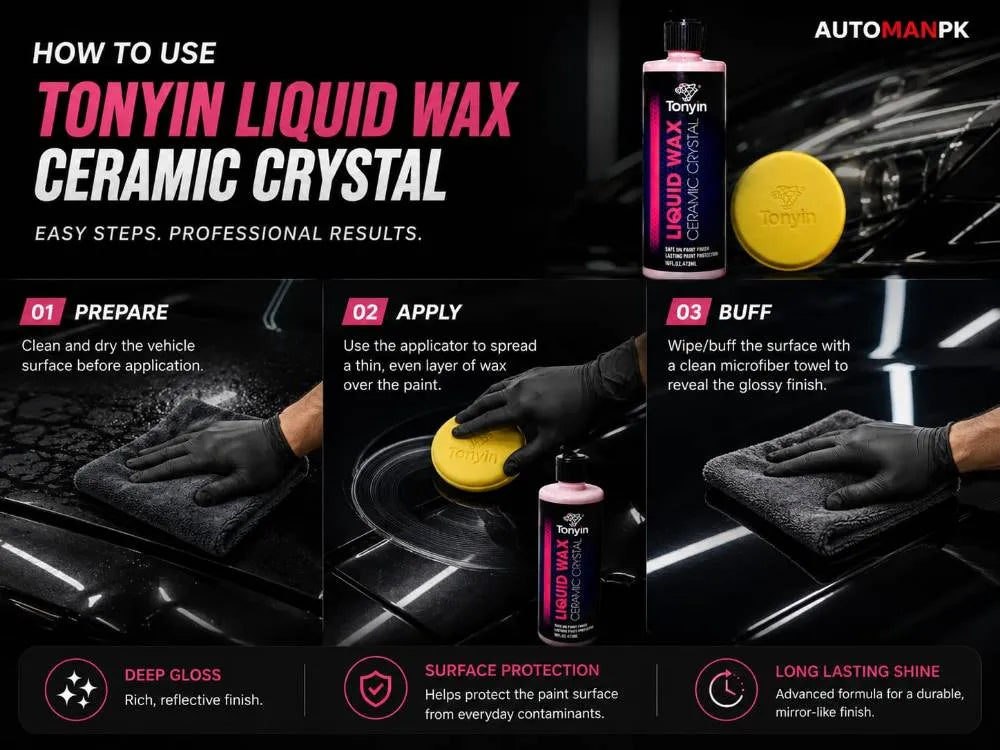 Car Body Polish Tonyin Liquid Based Plastic Bottle Pack 473Ml Surface Prep Tn14 (China)