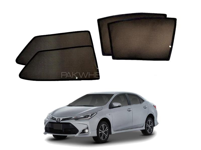 Car Curtain Side Fix Toyota Corolla 2015 Black