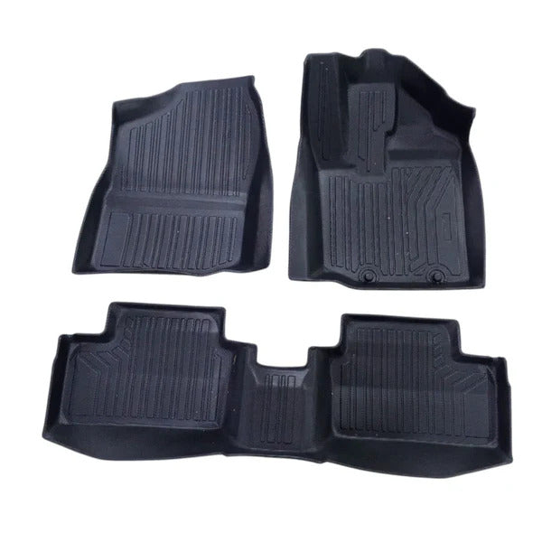 Car Floor Mat Tpe Toyota Raiz 03 Pcs / Set Black (China)
