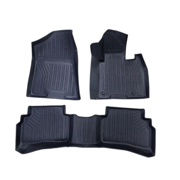 Car Floor Mat Tpe Hyundai Tucson 2021 03 Pcs / Set Black (China)