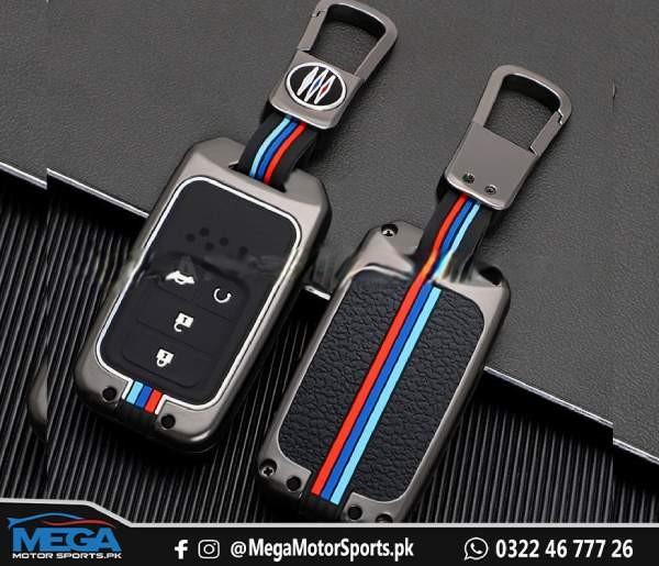 Car Remote Key Cover/Casing Metal / Silicone Honda Civic 2016-2020 Turbo Honda Logo Mix Colours Box Pack (China)