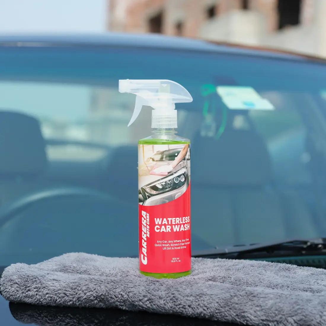 Glass Cleaner House Care Plastic Bottle Pack 500Ml Carrera