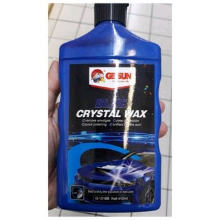 Car Body Polish Getsun Cream Based Plastic Can Pack 250Ml Crystal Wax Blue Color G-1320B (China)