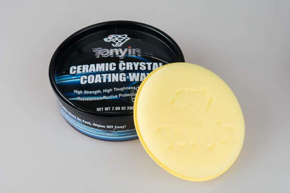 Car Body Polish Tonyin Soft Wax Colour Box Pack 200G Ceramic Crystal Coating Wax Tw04A (China)