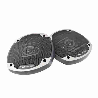 Car Speakers Pioneer 6"*9" Oval Shape 2-Way Coaxial 300W Ogp Universal Fitting 02 Pcs/Set Black Ts-1675 V2 Premium Quality