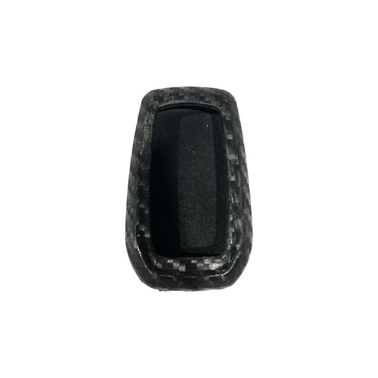 Car Remote Key Cover/Casing Silicone Carbon Type Toyota Fortuner 2018 Without Logo Carbon Poly Bag Pack  (China)