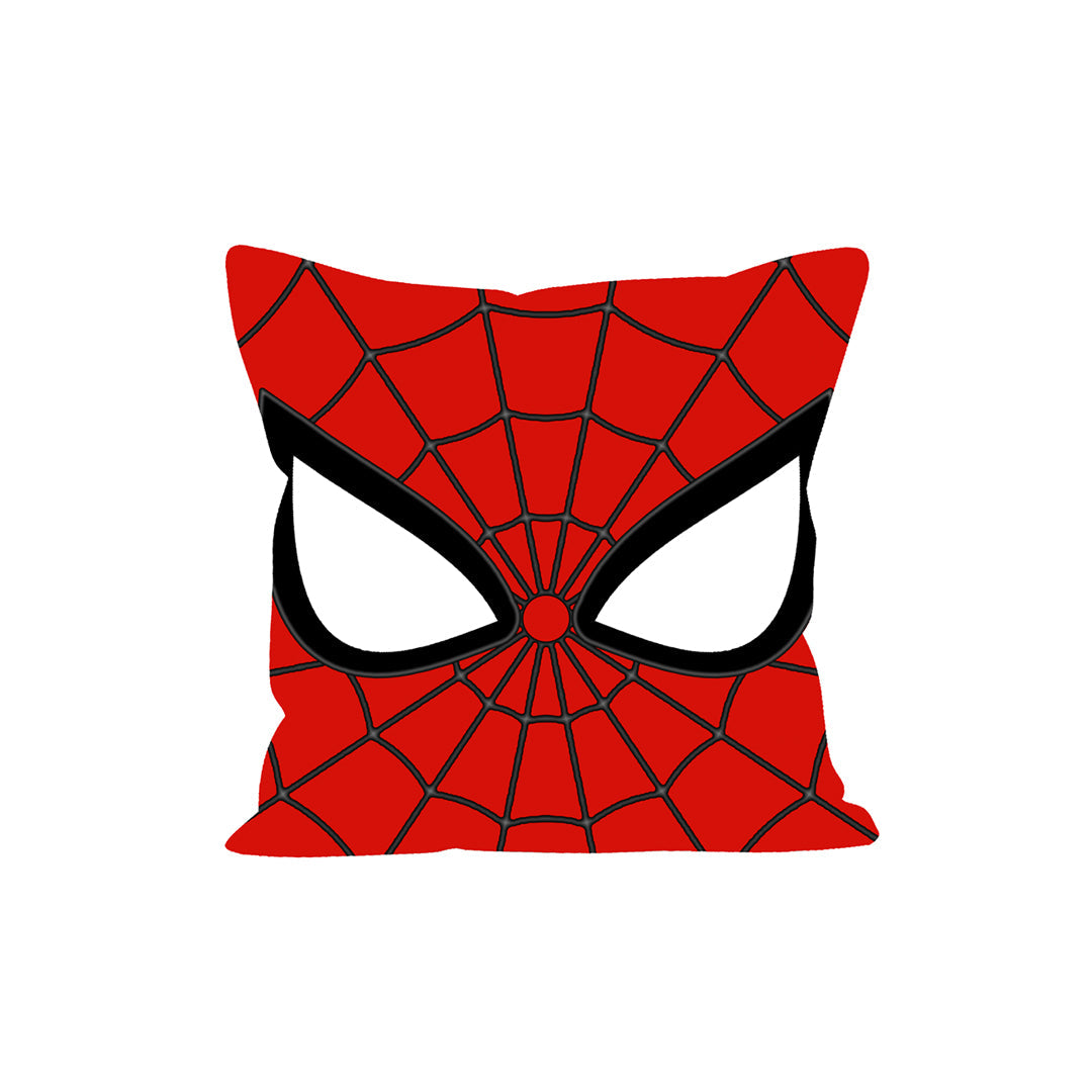 Car Back Rest Cushion Fabric Material Large Size Black/Red 01 Pc/Pack Pvc Bag Pack Carton-Spiderman Fy-3915 (China)