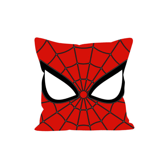 Car Back Rest Cushion Fabric Material   Large Size Black/Red 01 Pc/Pack Pvc Bag Pack Carton-Spiderman Fy-3915 (China)