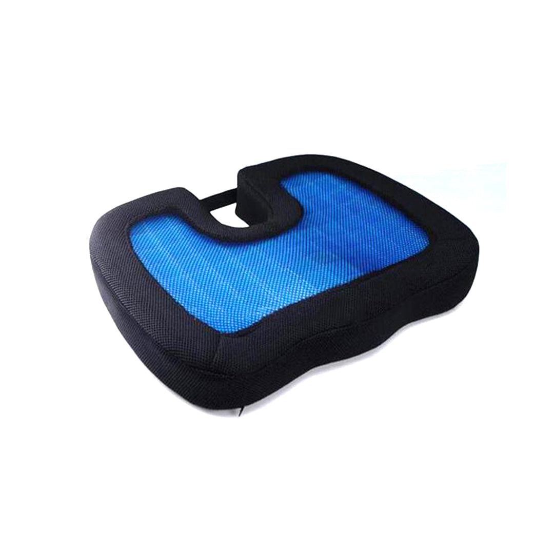 Car Bottom Cushion Mesh/Gel Material  Large Size Black 01 Pc/Pack Pvc Bag Pack Atr 11078 (China)