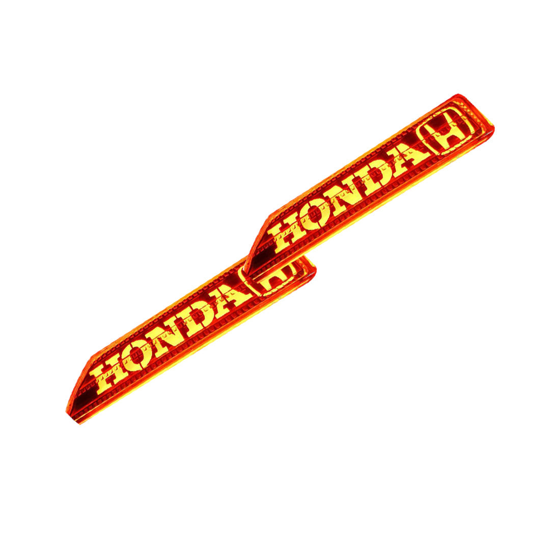 Car Rear Bumper Lamps Honda City 2018 Oem Fitting City/H Design Red Led 02 Pcs/Set Box Pack (Pakistan)