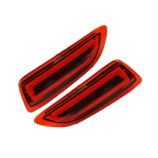 Car Rear Bumper Lamps Toyota Corolla 2012 Oem Fitting Lava Design Red Led 02 Pcs/Set Box Pack Bl-038 (Pakistan)