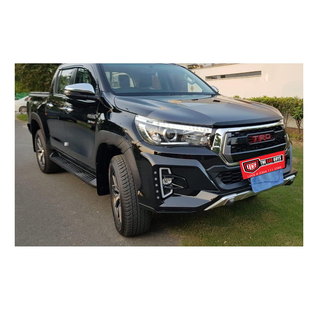 Face Up Lift Vigo To Rocco 2018 (Led/Rbt) 1234 Toyota Vigo 2005 Only Front Side With Led Not Painted 12 Pcs / Set (China)
