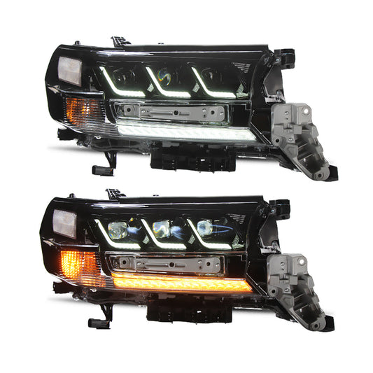 Projector Head Lamps Toyota Landcruiser Fj-200 2016 Clear Lens Front Right Side Lexus Design (China)